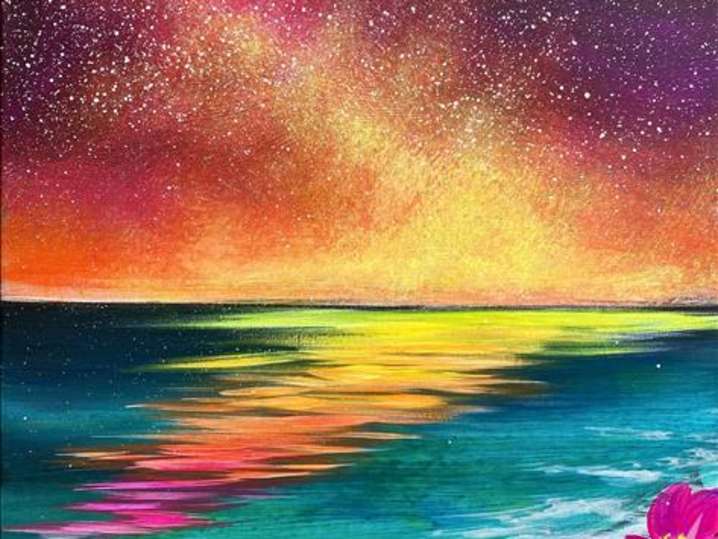 Paint and Sip - Cosmic Beach - Pasadena | Classpop!