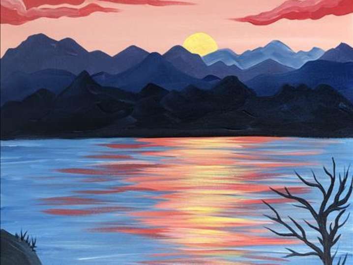 Paint and Sip - Peaceful Lake - Houston | Classpop!