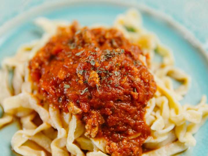tomato sauce pasta Shot