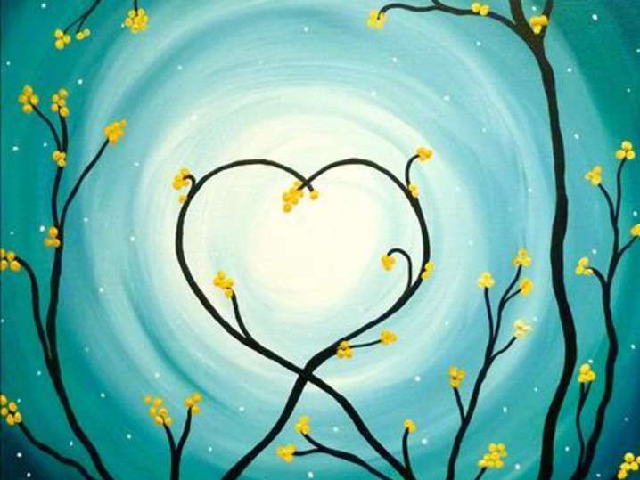 Paint and Sip - Tree Blooming in Spring - Pasadena | Classpop!
