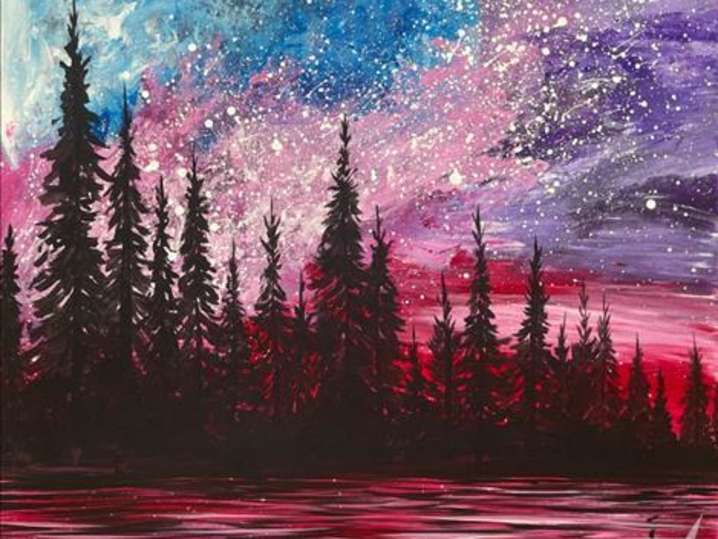 Paint and Sip - A Sky Full of Stars - Houston | Classpop!