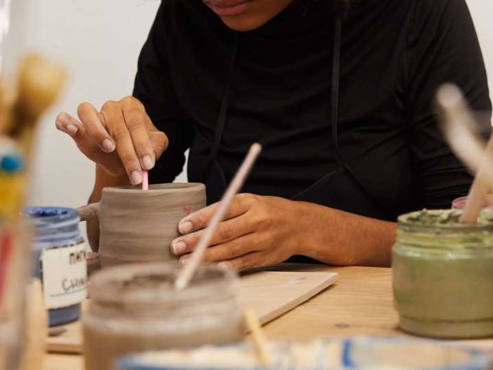 Boston - making handmade pottery (2) Shot