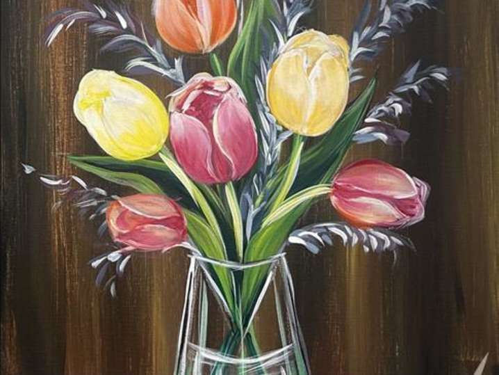 Paint and Sip - Beautiful Botanical Garden Art - Pasadena | Classpop!