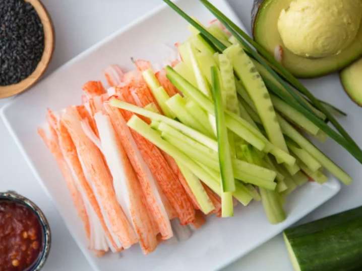 Indianapolis - crab and cucumber Shot