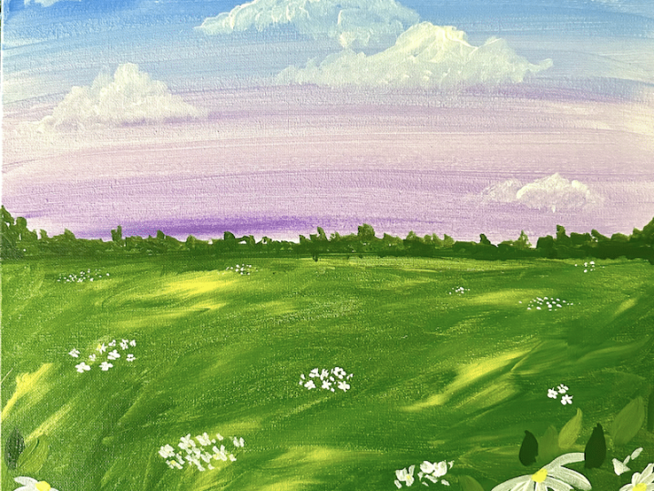 Paint and Sip - Summer Sunset in the Meadow - Indianapolis | Classpop!