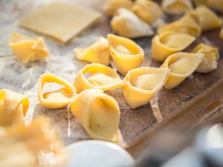NYC - handmade tortellini Shot