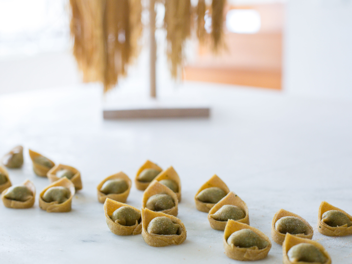 NYC - tortellini pasta Shot