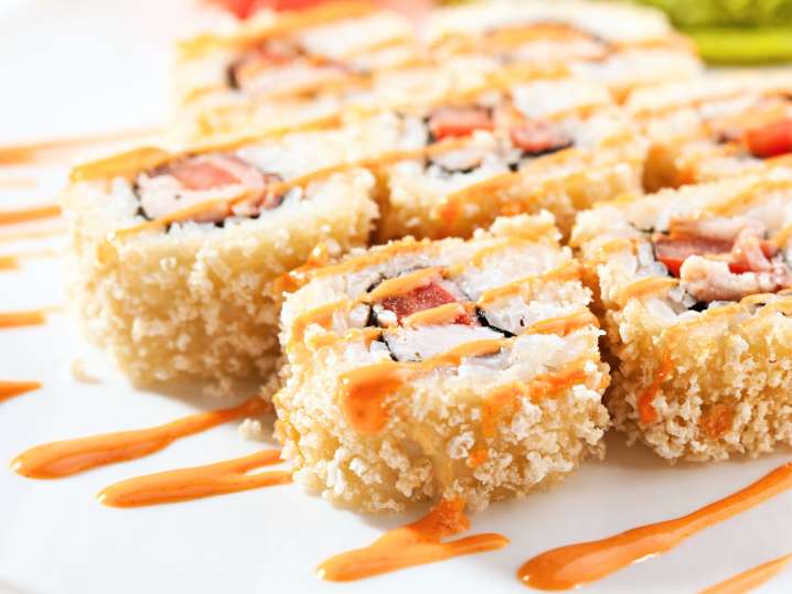 Baltimore - spicy tuna sushi roll Shot