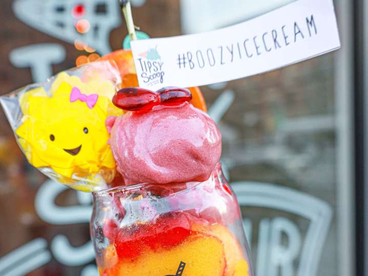 NYC - handmade boozy icecream Shot