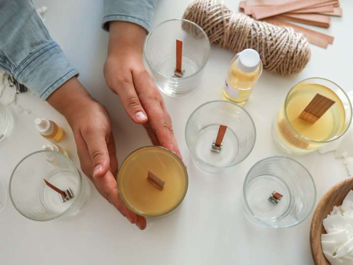 Santa Monica - making candles (2) Shot