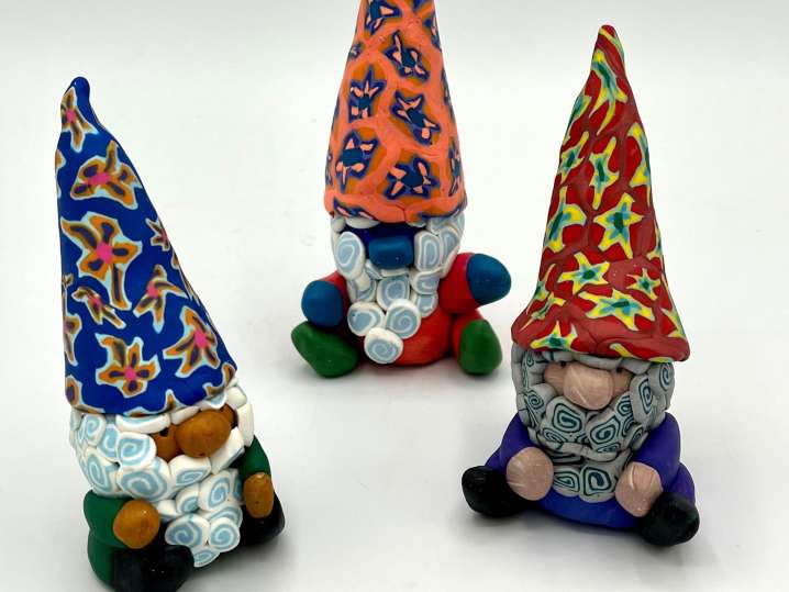 Minneapolis - polymer clay gnome Shot