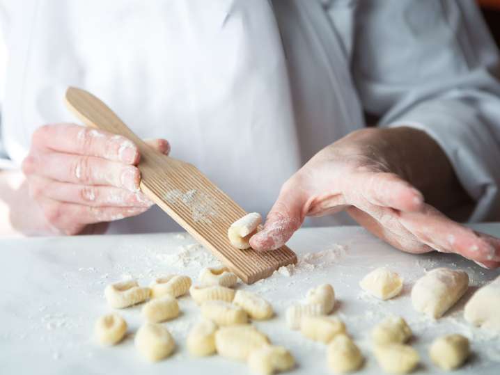 Los Angeles - making gnocchi Shot