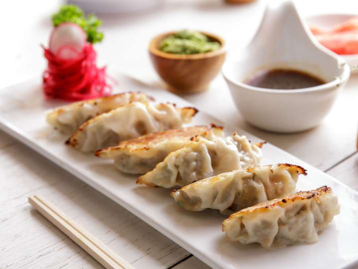 Toronto - gyozas dumplings Shot