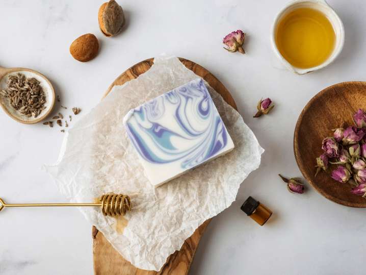 Columbus - handmade soap Shot