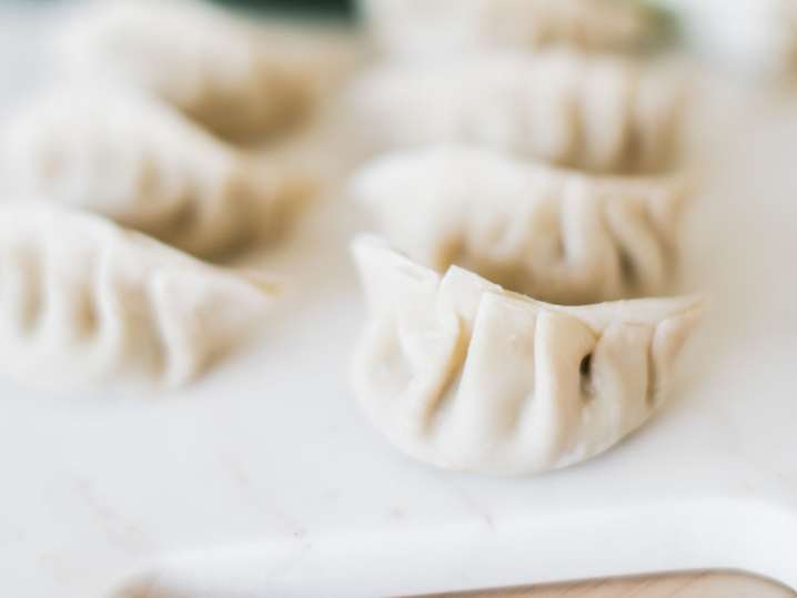 Milwaukee - homemade gyozas dumplings Shot