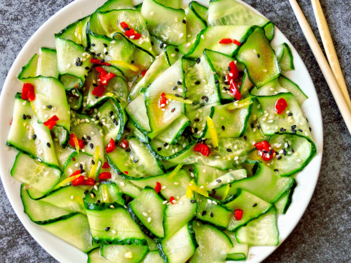 Sacramento - cucumber-salad Shot