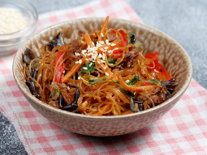Sacramento - Individual-photo-of-japchae Shot