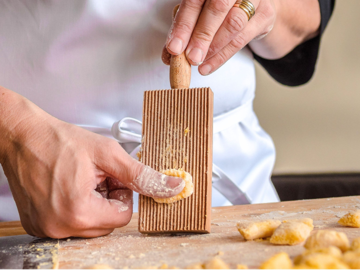 San Antonio - making gnocchi by hand Shot