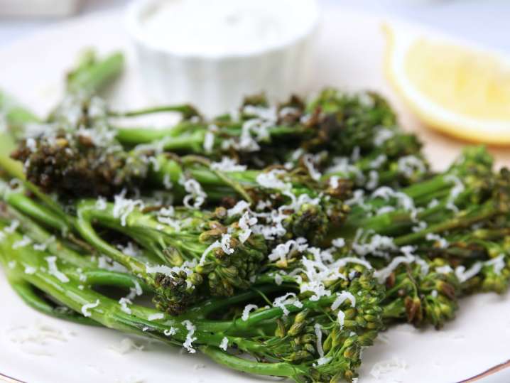 Denver - Charred Broccolini Shot