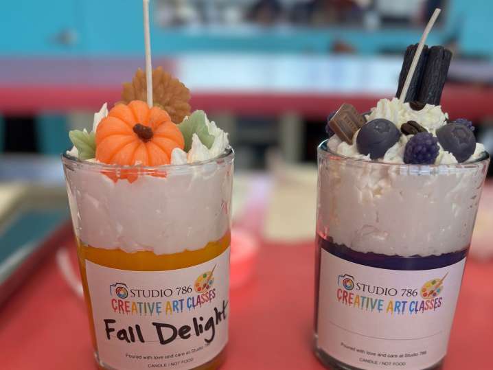 Houston - dessert candles Shot