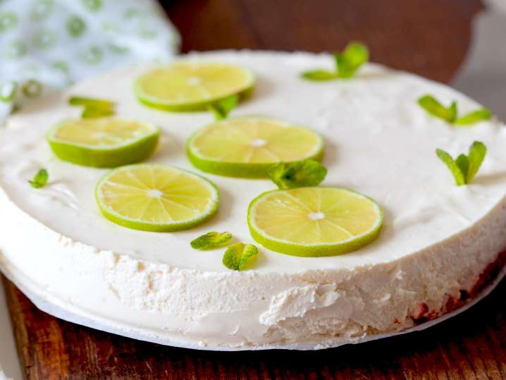 tahini lime cheesecake | Classpop Shot
