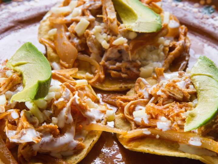 Chicken Tinga Tostadas | Classpop Shot