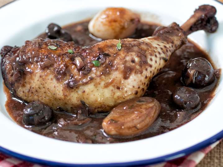 plated coq au vin | Classpop Shot