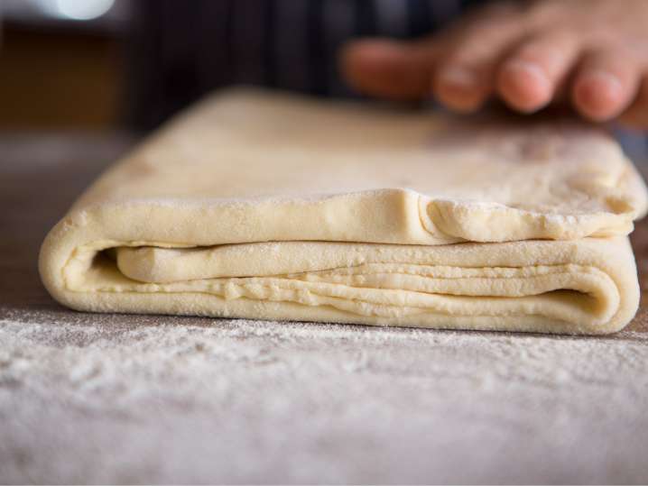 folded pastry dough | Classpop Shot