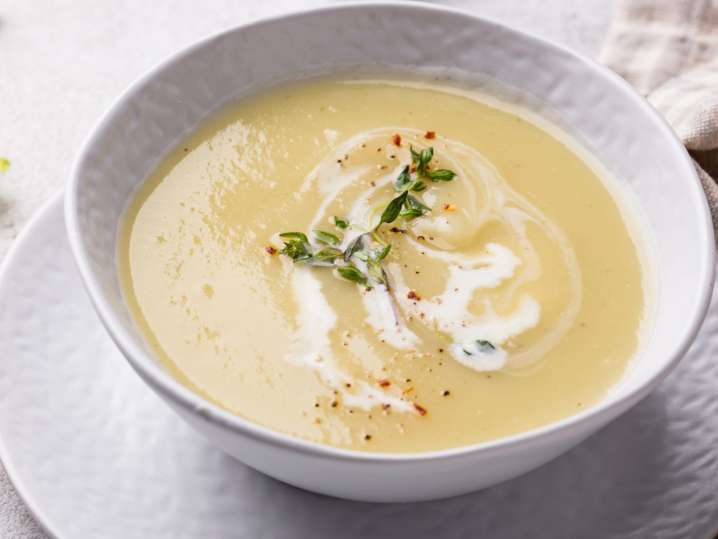 Fancy Cream of Cauliflower Soup | Classpop Shot