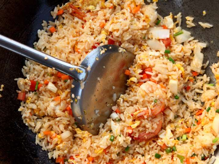 Fried Rice With Shrimp and Vegetables | Classpop Shot