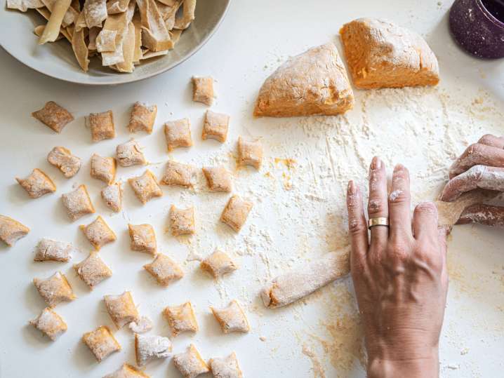 Making gnocchi pasta from scratch | Classpop Shot