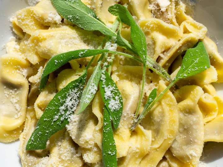 Casoncelli with Brown Butter, Sage and Parmigiano Reggiano | Classpop Shot