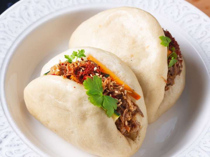 Bao buns with Chinese pork filling | Classpop Shot