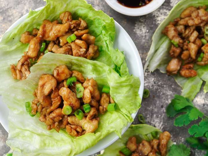 Chili Lime Chicken Lettuce Wraps | Classpop Shot