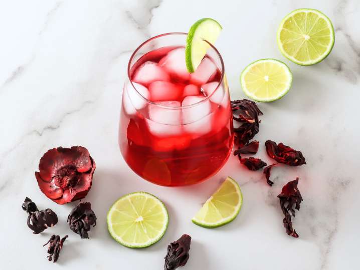 Hibiscus Lime Agua Fresca | Classpop Shot