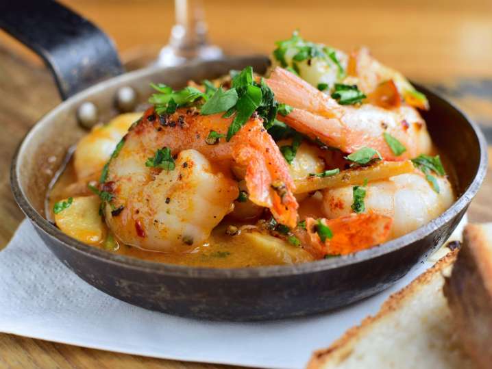 gambas with shrimp and garlic | Classpop Shot