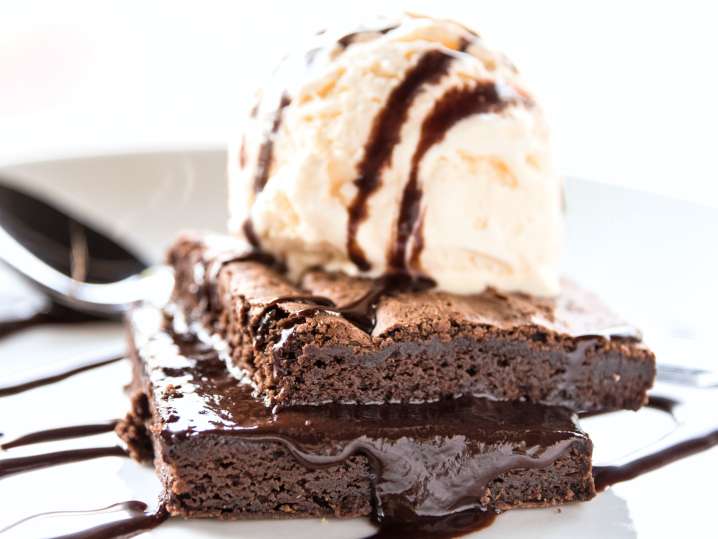 Brownie With Peanut Butter Ice Cream | Classpop Shot