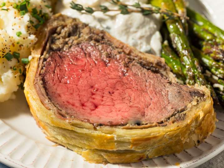 plated beef Wellington | Classpop Shot