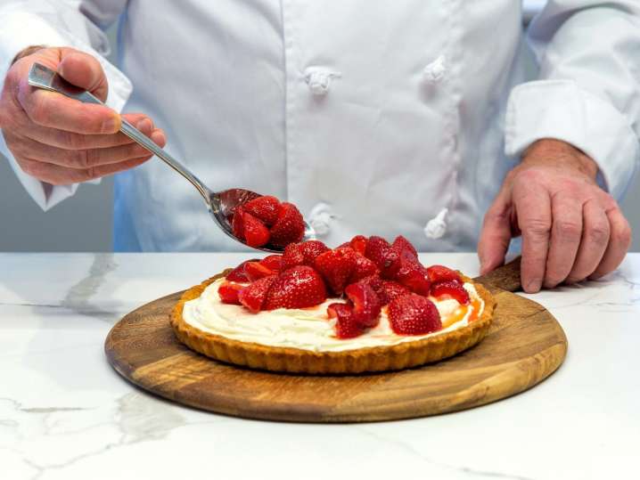 making fruit tart | Classpop Shot