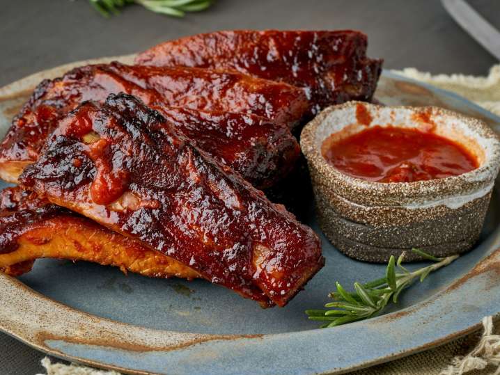 Korean pork ribs with sauce | Classpop Shot