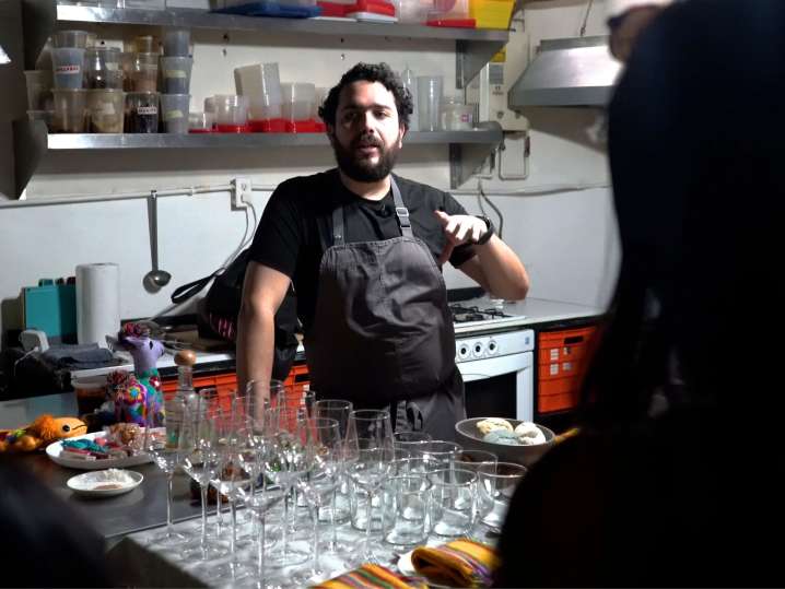 Mixing Margaritas with a chef | Classpop Shot