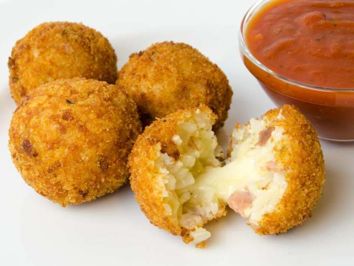 Parmigano Prosciutto Arancini | Classpop Shot