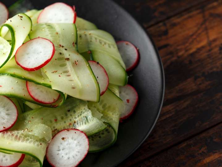 Cucumber Radish Salad | Classpop Shot