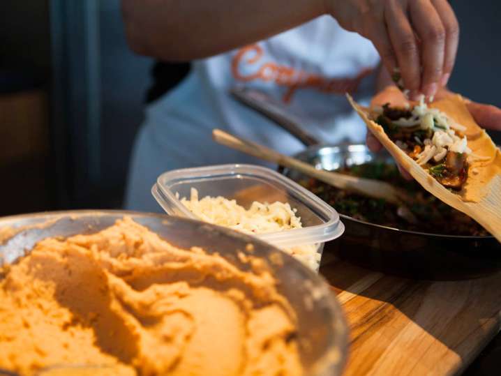 assembling tamales | Classpop Shot