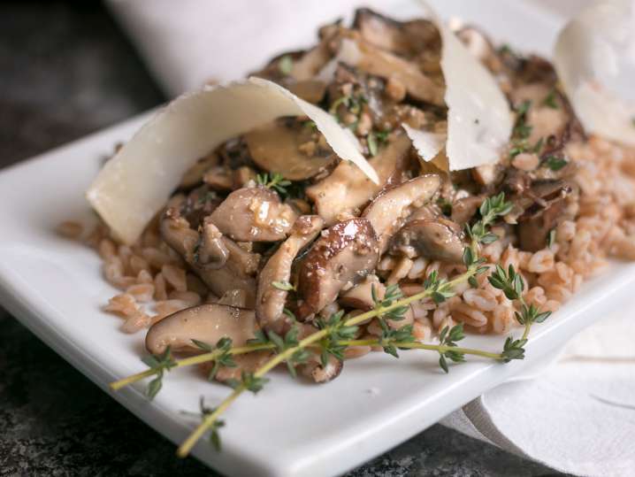 risotto with mushrooms | Classpop Shot