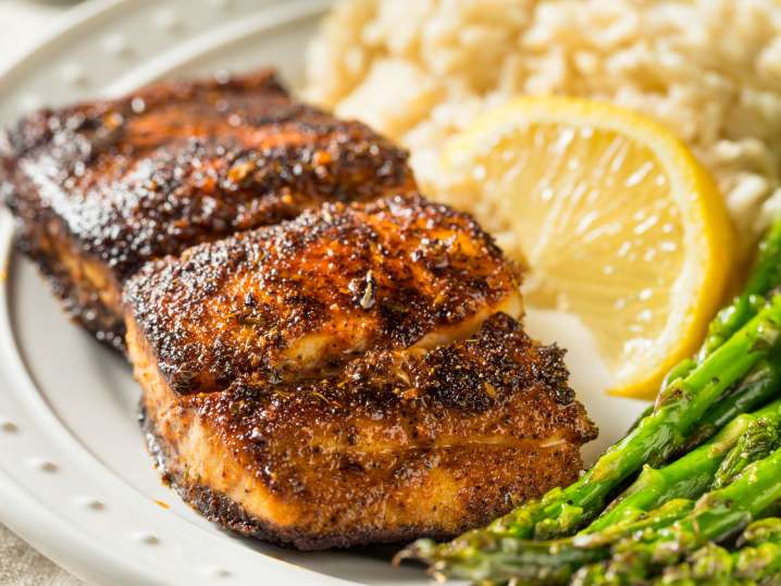 blackened salmon | Classpop Shot