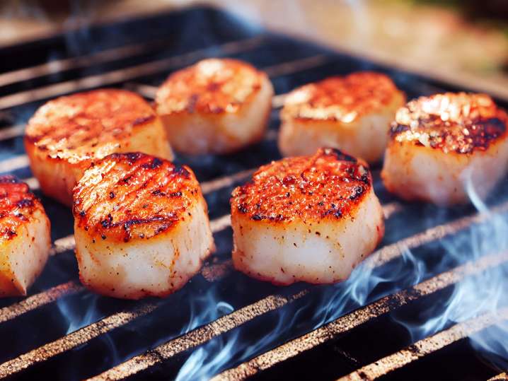 scallops on the grill | Classpop Shot