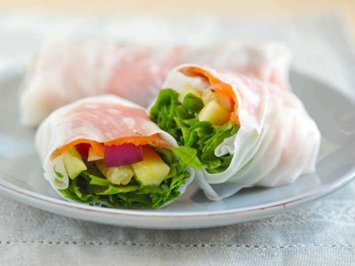 freshly made spring rolls | Classpop Shot