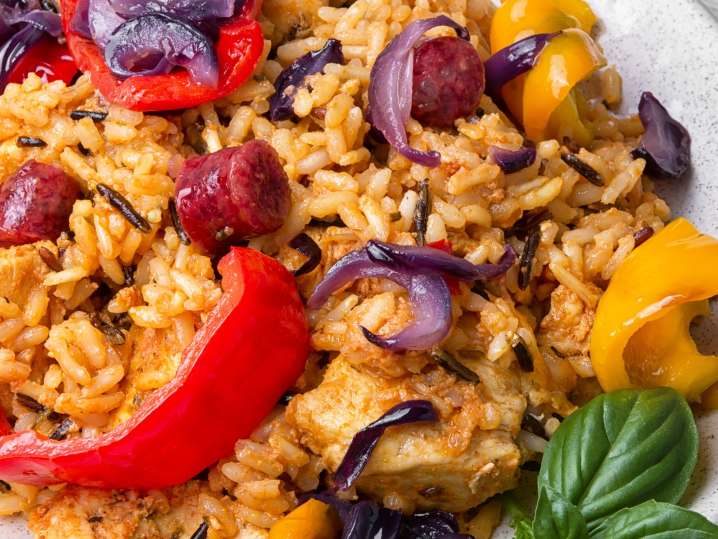 Rice Pilaf With Onions and Peppers | Classpop Shot
