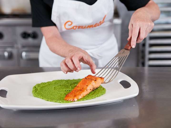plating salmon | Classpop Shot